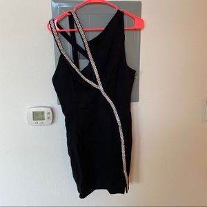 NWT Topshop Embellished Cutout Dress